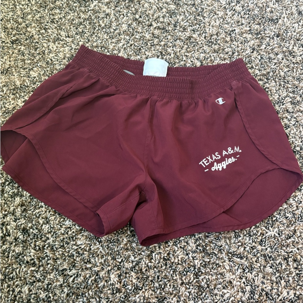Champion Women's Burgundy Texas A&M Shorts